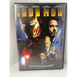 Iron Man (DVD, 2008, Widescreen)